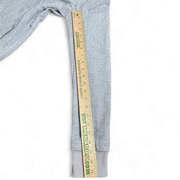 Kyodan Light Gray Cozy Crowl Neck  Sweater With Half Zipper And Front Pocket L. - Picture 7 of 8